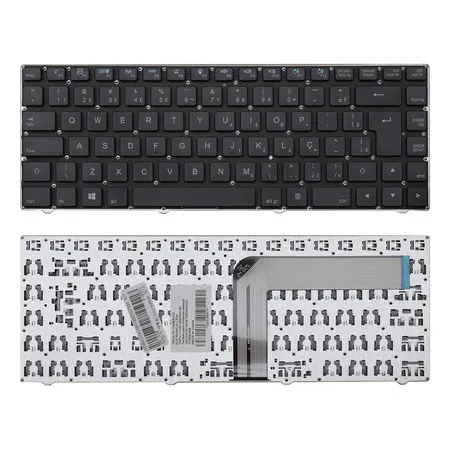 Teclado para Notebook compatível com Cce X345 ABNT2