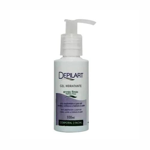 Gel Hidratante Corporal Depilart Ervas Finas 100Ml