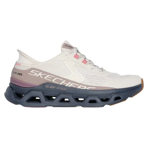 Tênis Skechers Glide-Step Atlus Feminino Bege