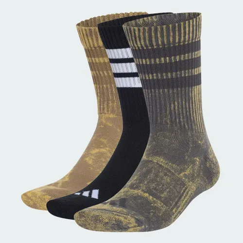 Meias Stonewash Cano Médio 3 Pares Unisex adidas