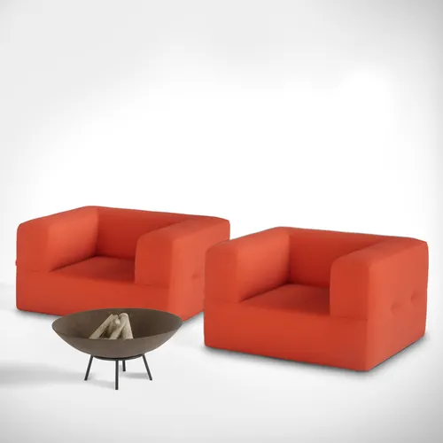 2 Puffs Comfy + 1 Tacho 60cm
