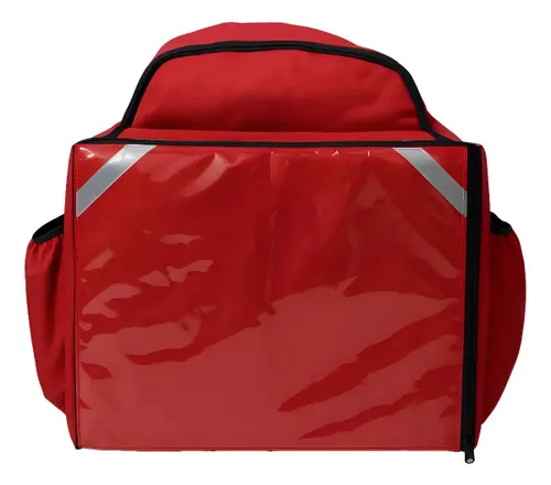 Bolsa Térmica Rota Bags Moto Boy 45L Vermelho Impermeável