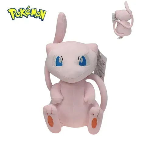 Boneco de Pelúcia Pokemon Mew Kawaii, Brinquedos de Pelúcia Go dex Mew, Almofada de Anime Kawaii, Presente de Aniversário para Crianças