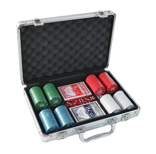 Jogo Maleta Poker com 200 Fichas