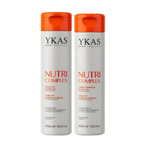 Kit Ykas Nutri Complex Shampoo + Condicionador 300 ml