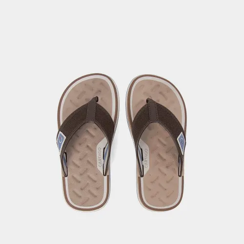 Chinelo Infantil Cartago Malaga Sport II Bege