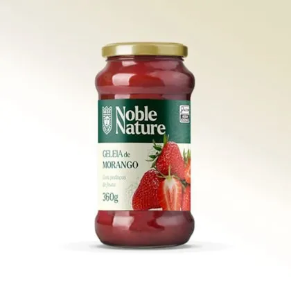 GELEIA DE MORANGO - NOBLE NATURE - EG - 360G