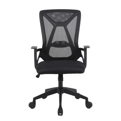 Cadeira Office XT-Office Diretor NR17, Até 90kg, Nylon, Ajuste para Lombar, Preto - XTO-012