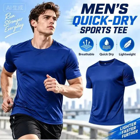 Camisetas de Verão Masculinas de Secagem Rápida para Corrida e Musculação, Camiseta Esportiva de Ginásio, Camisetas de Fitness de Manga Curta, Camiseta Oversized, Jersey