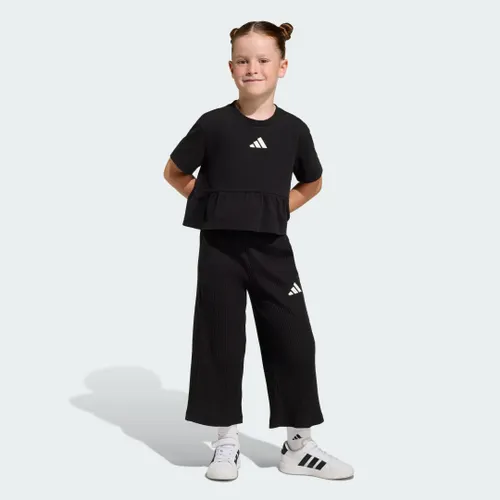 Conjunto Moletom Babados Seasonals Kids adidas