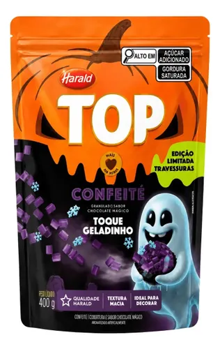 Top Confeite Roxo Halloween 400g