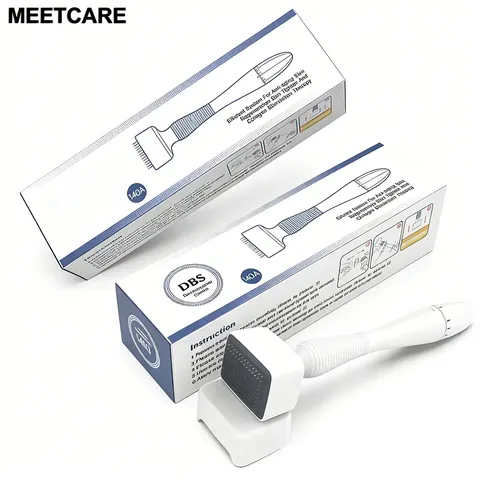Rolo Derma Stamp de 0,2mm DRS140A&140A com Comprimento de Agulha Ajustável, Sistema de Microagulhamento, Ferramenta de Cuidados com a Pele Dermastamp