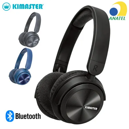 Kimaster Fone sem Fio Headphone Bluetooth Bateria Longa Duração Conforto Qualidade K9
