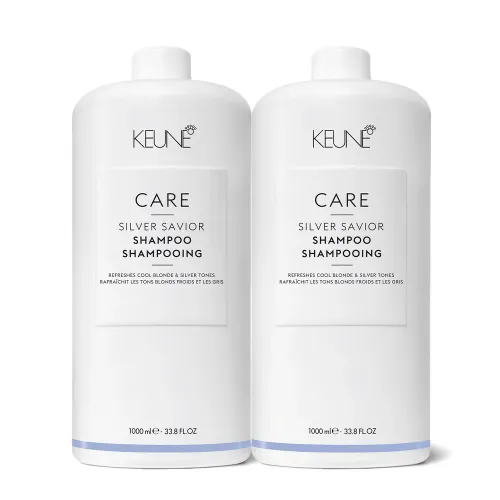 Kit Keune Care Silver Savior Shampoo 1L (2 Unidades)