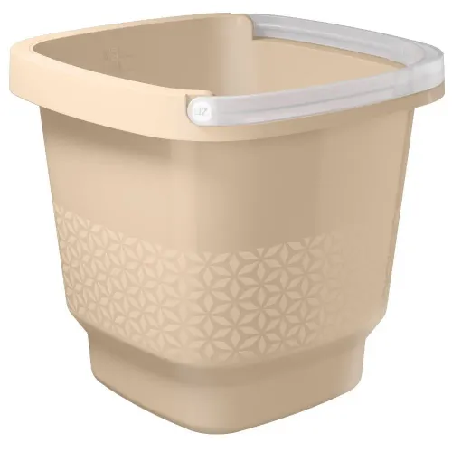 Balde de Plástico 8,5L com Alça UZ409-CAP UZ Cappuccino Capuccino