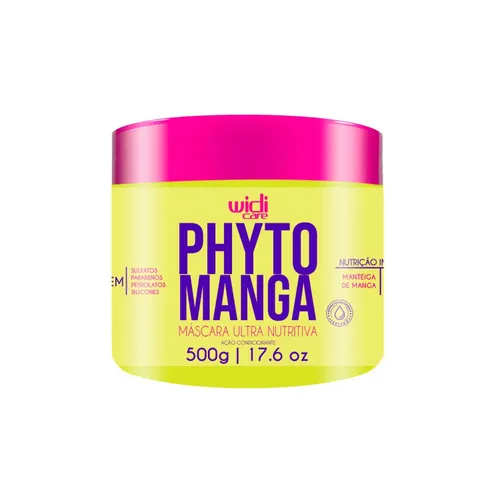 Máscara Widi Care Phyto Manga Nutrição e Maciez Cabelos 500g