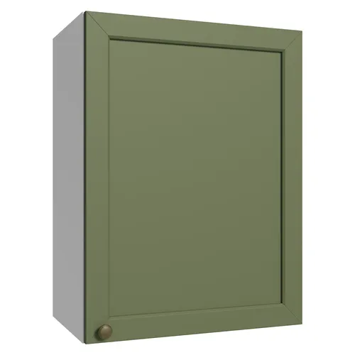 Armário Aéreo 50cm 1 Porta Branco/Verde Vik Madesa