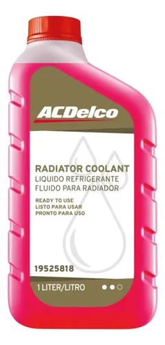 Aditivo do Radiador Pronto para Uso Rosa Acdelco 19525818