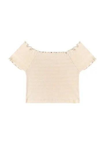 Blusa Juvenil para Menina (Bege) Gloss