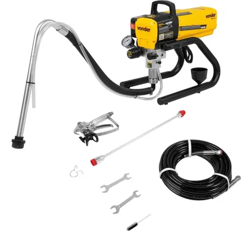 Vonder Airless 1,2 Hp Máquina de Pintura 900W com mangueira pistola e acessórios