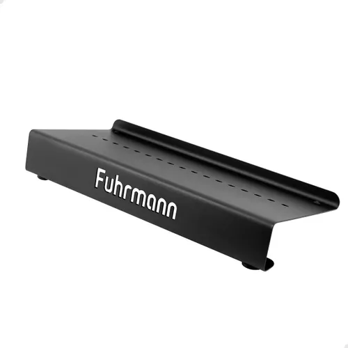 Pedalboard Miniboard Aço Carbono Reforçado Universal 30x14cm Preto