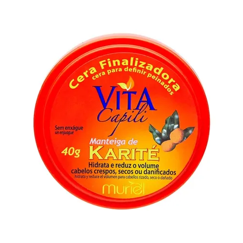 Cera Finalizadora Vita Capili Manteiga de Karité 40g