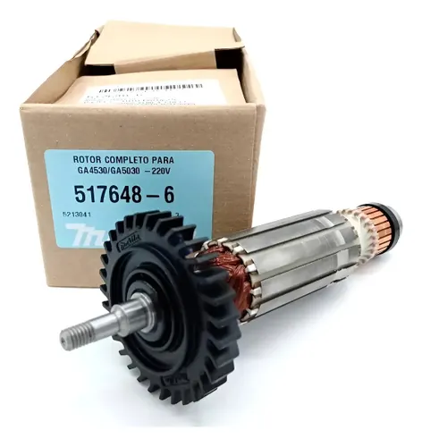 Induzido para Esmerilhadeira Ga4530 517648-6 Makita