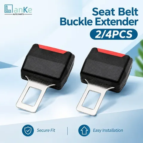 Extensor de Fivela para Cinto de Segurança de Carro LANKE para Mulheres Grávidas e Motoristas Plus Size, Fácil Acesso ao Trava do Cinto de Segurança