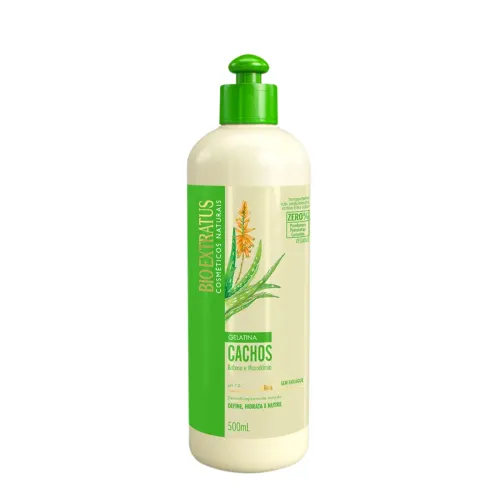 Gelatina Capilar Cachos Babosa Bio Extratus 500ml