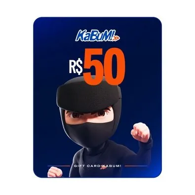 Gift Card KaBuM: 50 Reais - Código Digital