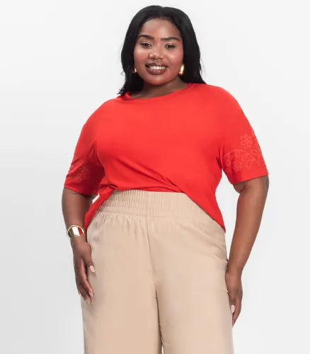 Blusa Manga Curta Plus Size Secret Glam - Moda Feminina e Masculina, Itens para Casa e Mais l Rovitex