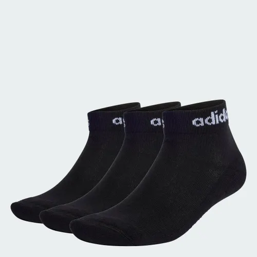 Meias Finas Linear Ankle 3 Pares Unisex adidas