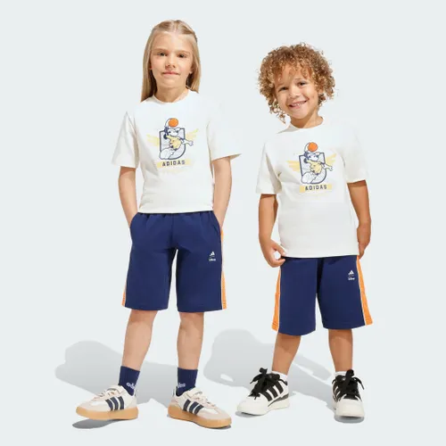 Conjunto Camiseta  Disney Mickey Mouse Kids adidas