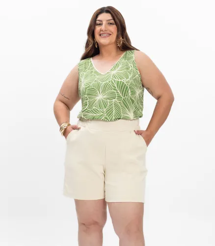 Shorts Feminino Plus Size Secret Glam - Moda Feminina e Masculina, Itens para Casa e Mais l Rovitex