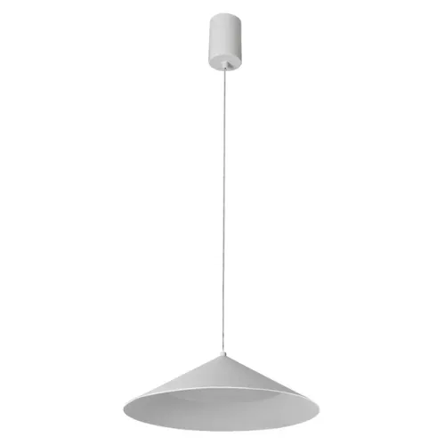 Pendente Led Metal 12w 3000k Simple - BRANCO