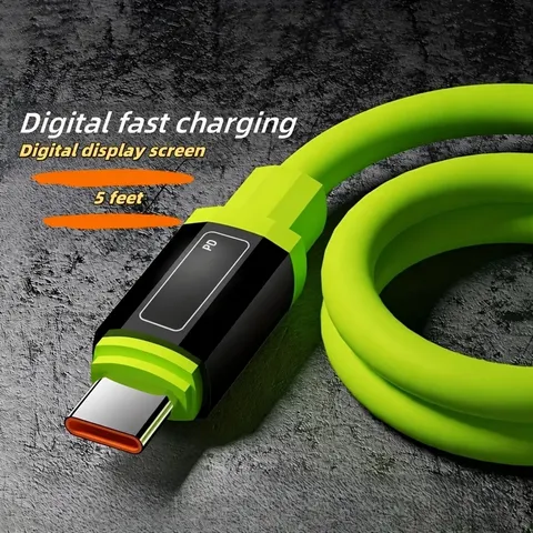 Cabo USB Tipo C, carregador rápido PD para telemóvel, cabo de dados para iPhone, Samsung, Xiaomi, Huawei, cabo USB C para USB C, carregamento rápido, cabo de dados.