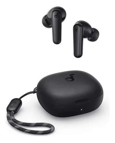 Fone de Ouvido Soundcore by Anker P20i Graves Poderosos e Impactantes Bluetooth 5.3 30H de Reprodução Resistência à Água 2 Mics IA para Chamadas Claras Personalização de Som via App Cor Preto