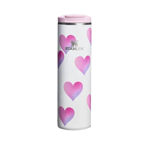 Garrafa Térmica Aerolight Transit Frost Heart Stanley 1913 | 473ML