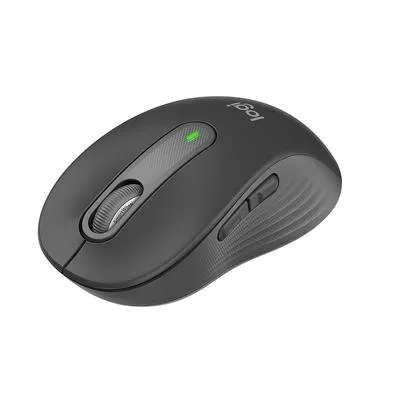 Mouse sem Fio Logitech Signature M650, 2000 DPI, Compacto, 5 Botões, Silencioso, Bluetooth, USB, Grafite - 910-006250