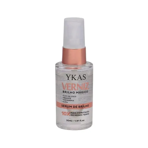 Oleo Ykas Verniz Brilho Mágico Sérum de Brilho 30 ml