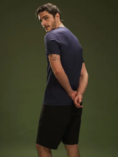 Camiseta Premium Encorpada Core T-Shirt + Bermuda Ripstop Casual Masculina Sail-IN