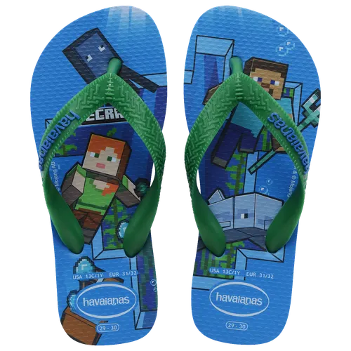 Chinelo Havaianas Infantil Minecraft