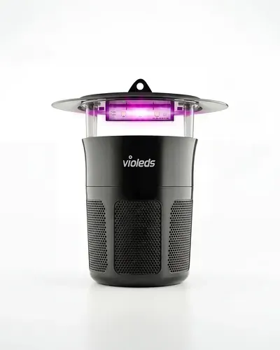 Armadilha Mata Mosquito Pernilongo Elétrica Violeds Ultravioleta Led Uv Bivolt sem Veneno sem Choque sem Cheiro