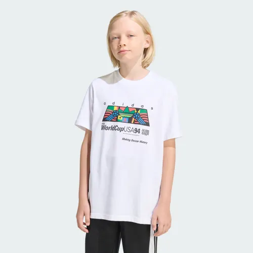 Camiseta Folgada Estampada Kids adidas