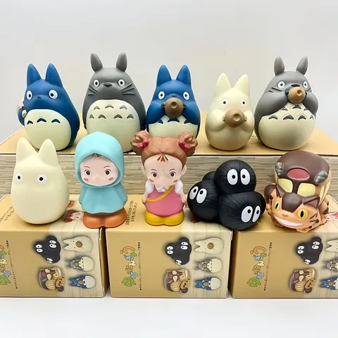 Novo anime dos desenhos animados caixa cega periférica na moda brinquedo estatueta mesa de escritório quarto mesa cabeceira decoração estudantes presentes aniversário