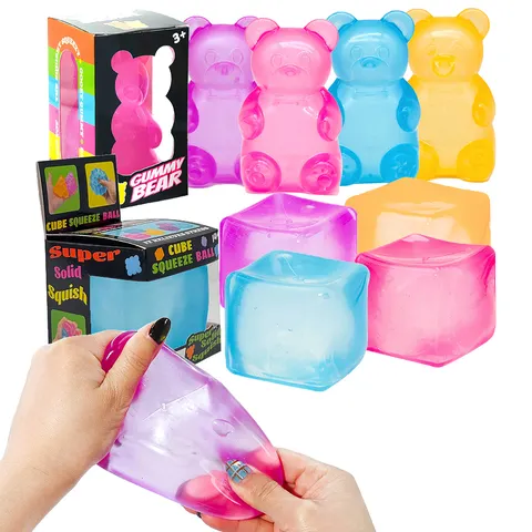 Cubo Sensorial de Recuperação Lenta Nice Cube: Ferramenta Antiestresse para Ansiedade, Foco, TDAH e Gadget Calmante para Escritório