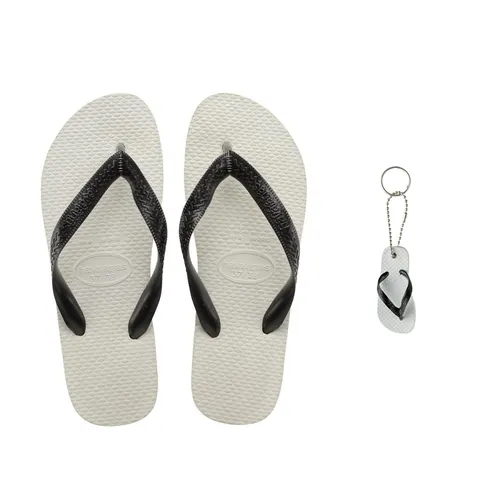 Kit Havaianas - Chinelo Tradi Preta + Chaveiro Tradi Preto