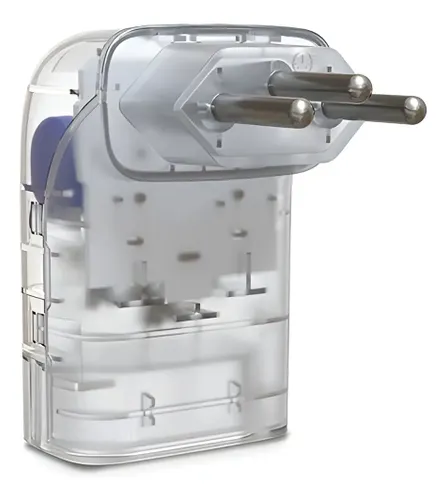 Protetor de Surto Clamper 10a 3 Pinos Lcf com Dps Transparente