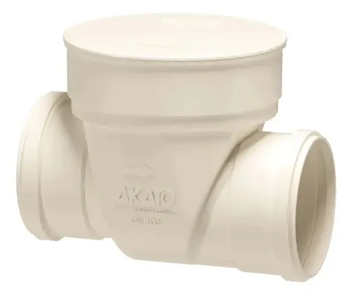 Válvula de Retenção Esgoto 100mm Premium com Tampa AKATO