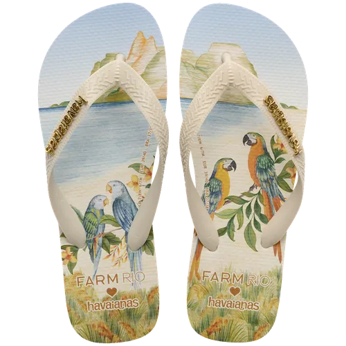 Chinelo Havaianas Farm Rio Antigo
